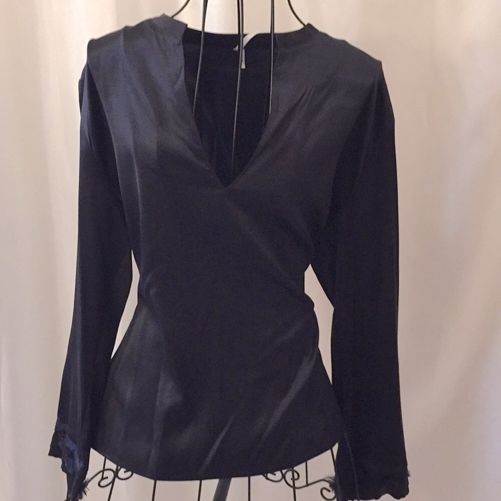 Max Studio 95% Silk Top